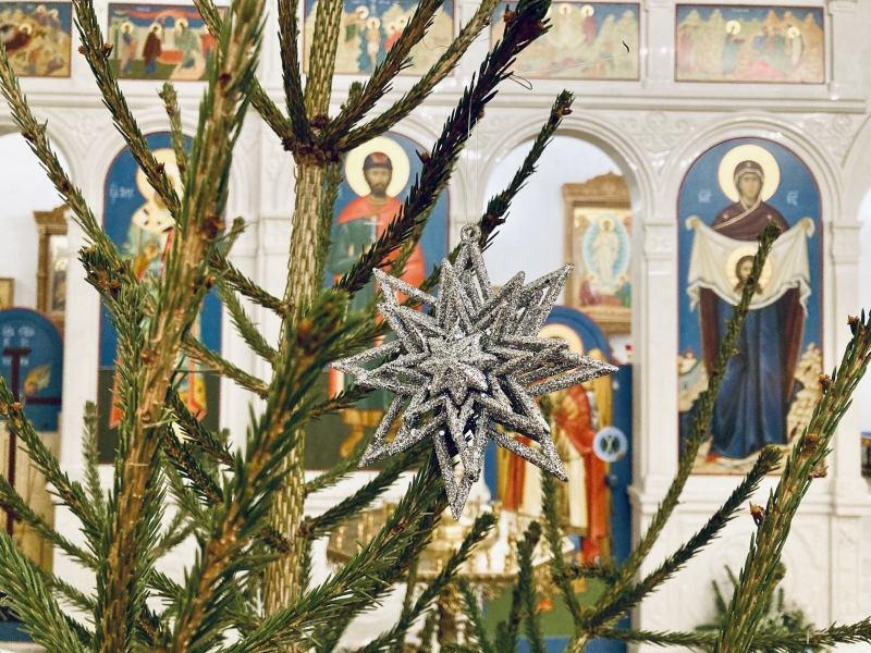 Рождественское богослужение в Храме моряков и речников России