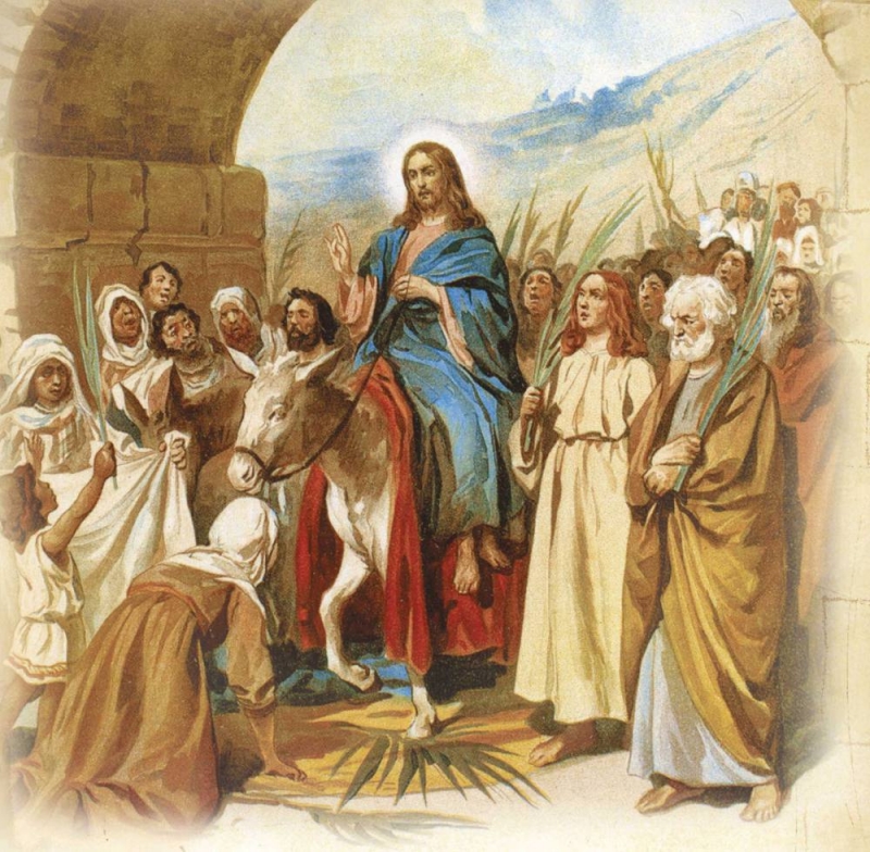 С Праздником входа Господня в Иерусалим! С вербным воскресеньем!